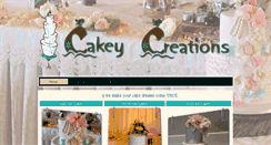 Desktop Screenshot of cakeycreations.com.au